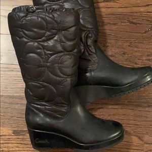 Coach Carina Puffer Boots
